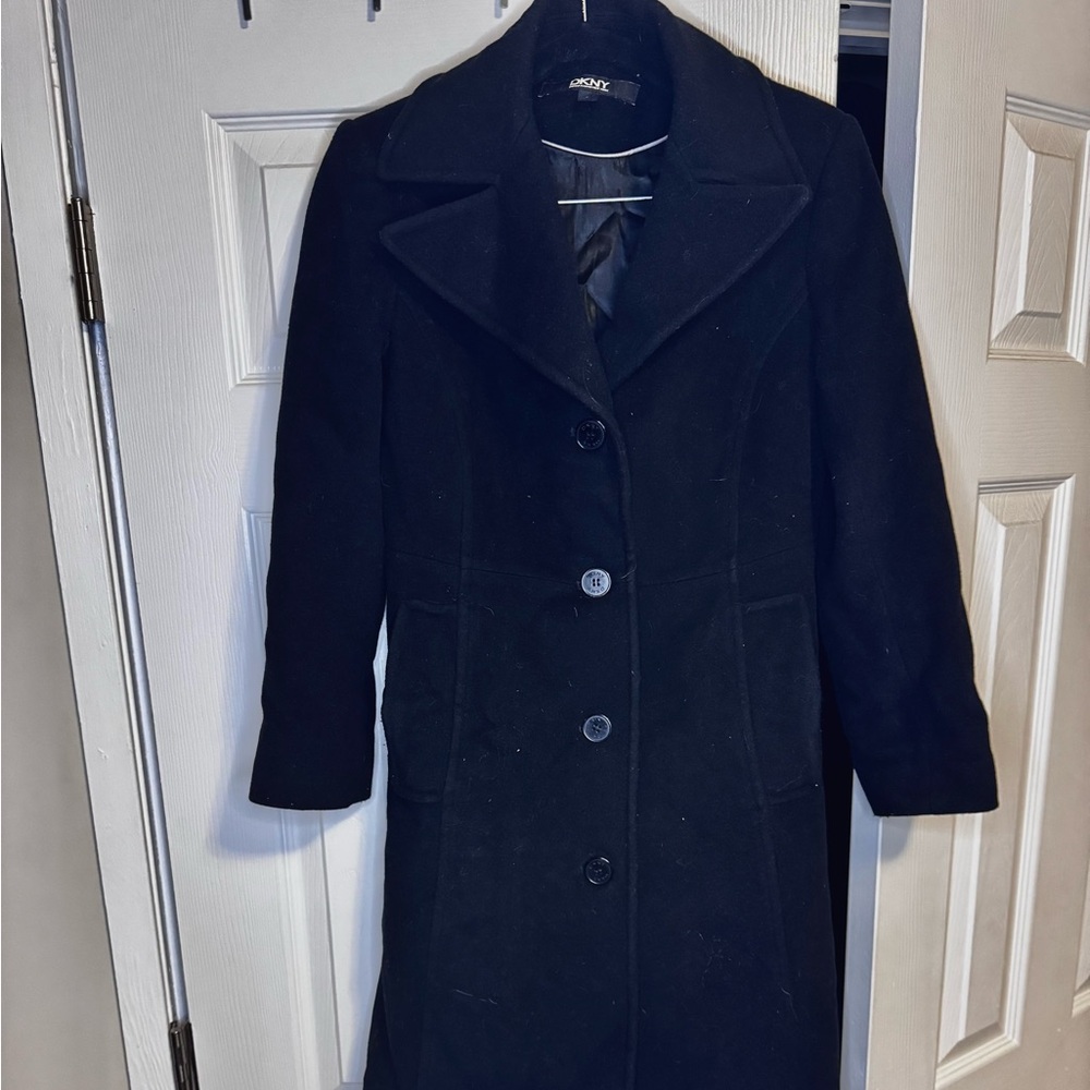 DKNY Wool Coat Size 2